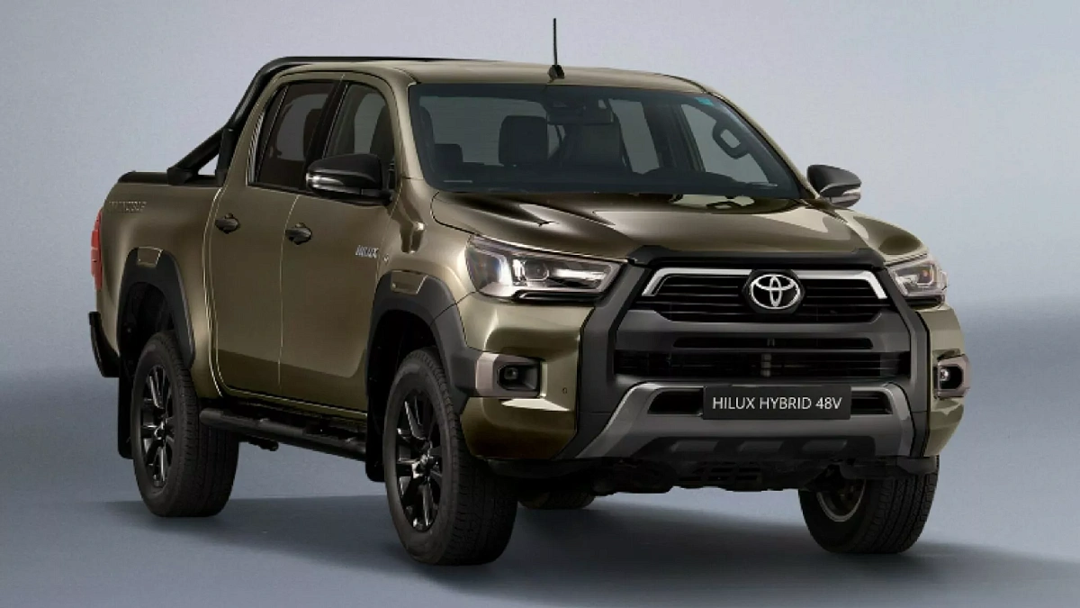 Toyota показала гибридную версию устаревшего пикапа Toyota Hilux