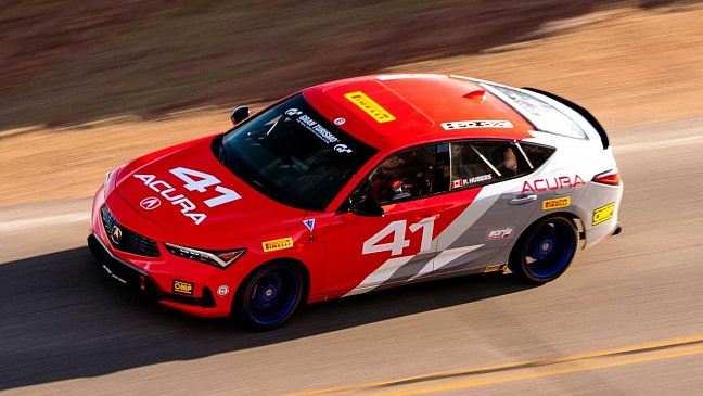 Acura Integra 2023 модельного года примет участие в гонках Hill Climb