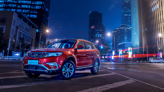 Geely Atlas стал бестселлером среди китайских машин в августе 2021 года