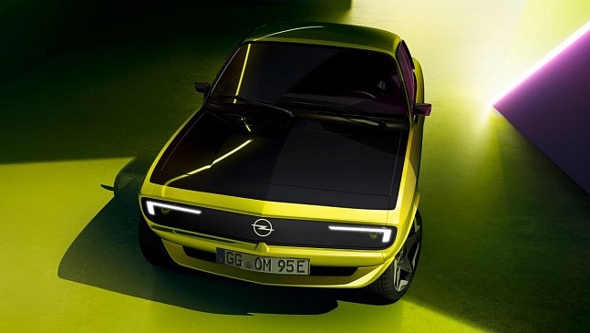  Opel переделает классическое купе Manta в новый электрокар