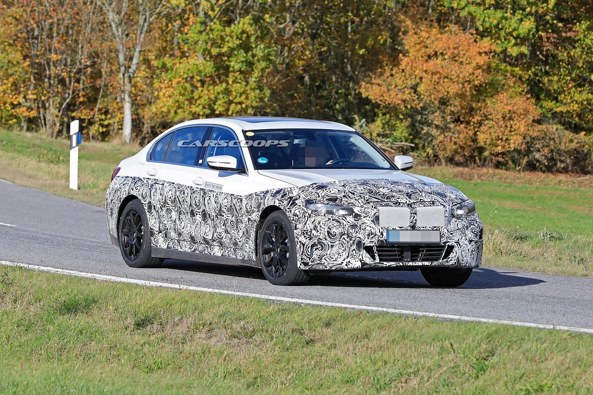 Электрический BMW 3-Series заметили на испытаниях