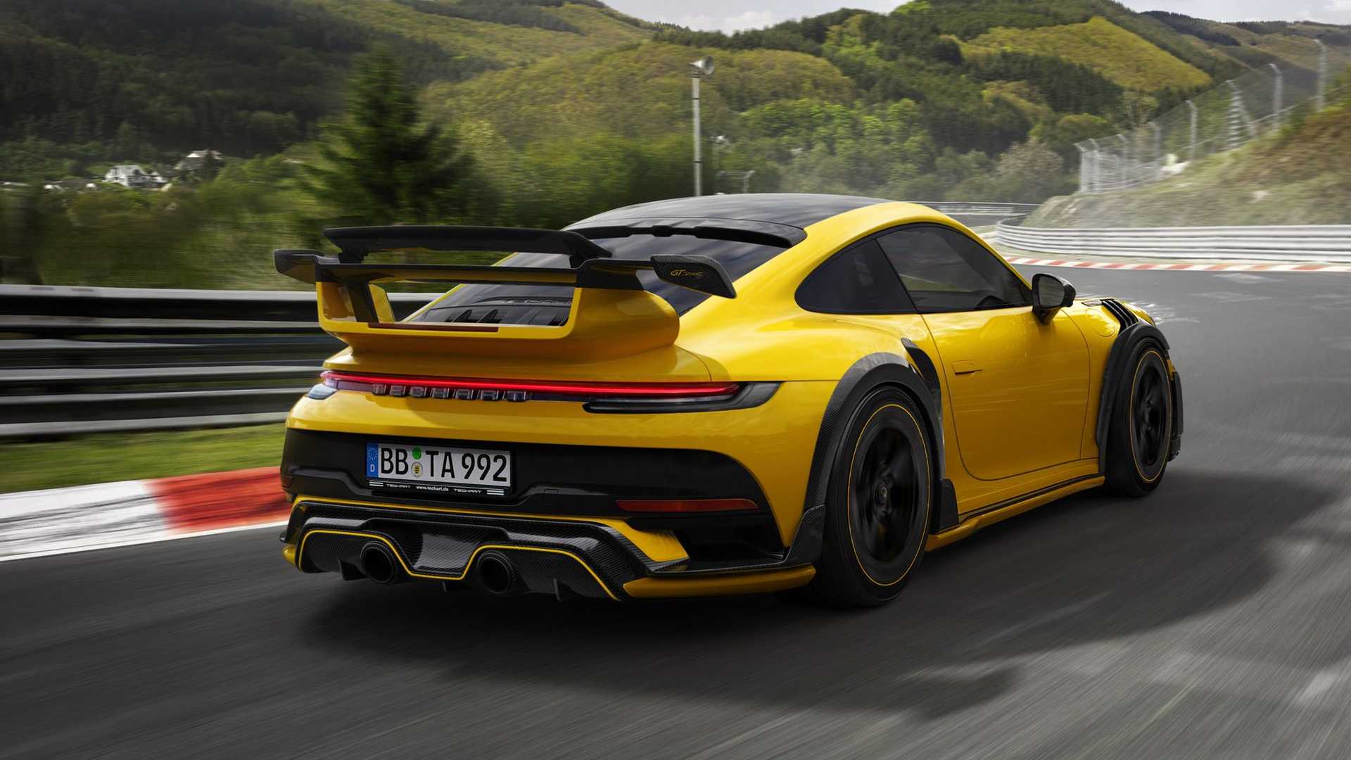 TechArt превратил новый суперкар Porsche 911 GT2 RS в дерзкий GTstreet R