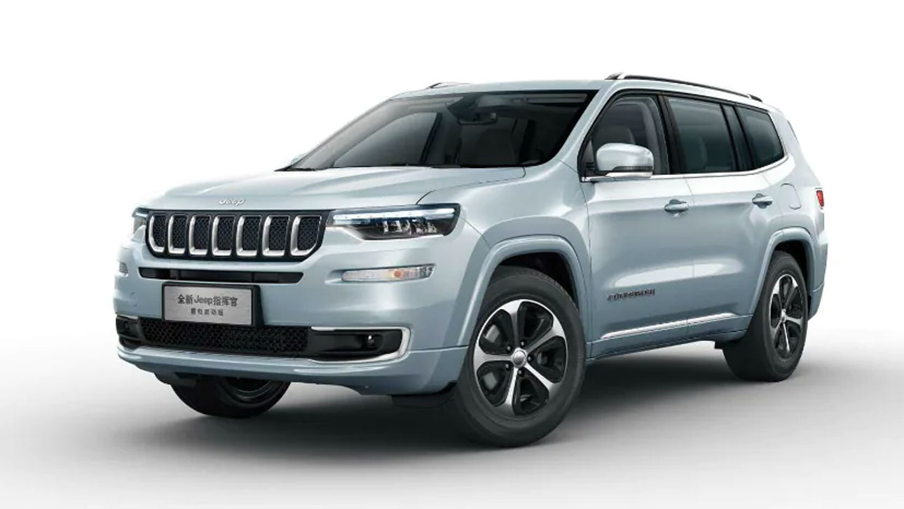 Компания Jeep вывела на тесты в Индии большой семиместный внедорожник