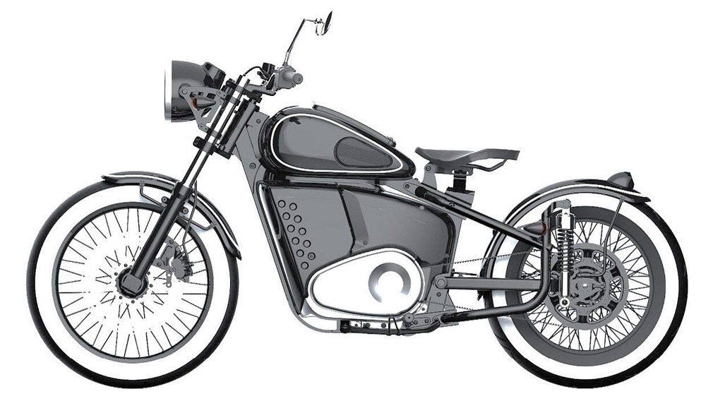«Калашников» защитил дизайн электрического мотоцикла в стиле ретро Иж-49