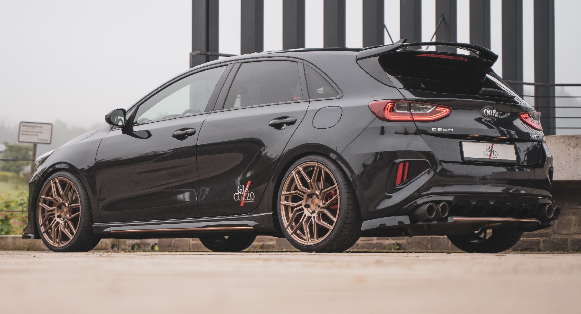 KIA ProCeed и Ceed GT получили обвес Giacuzzo Bodykit и колеса Baraccuda