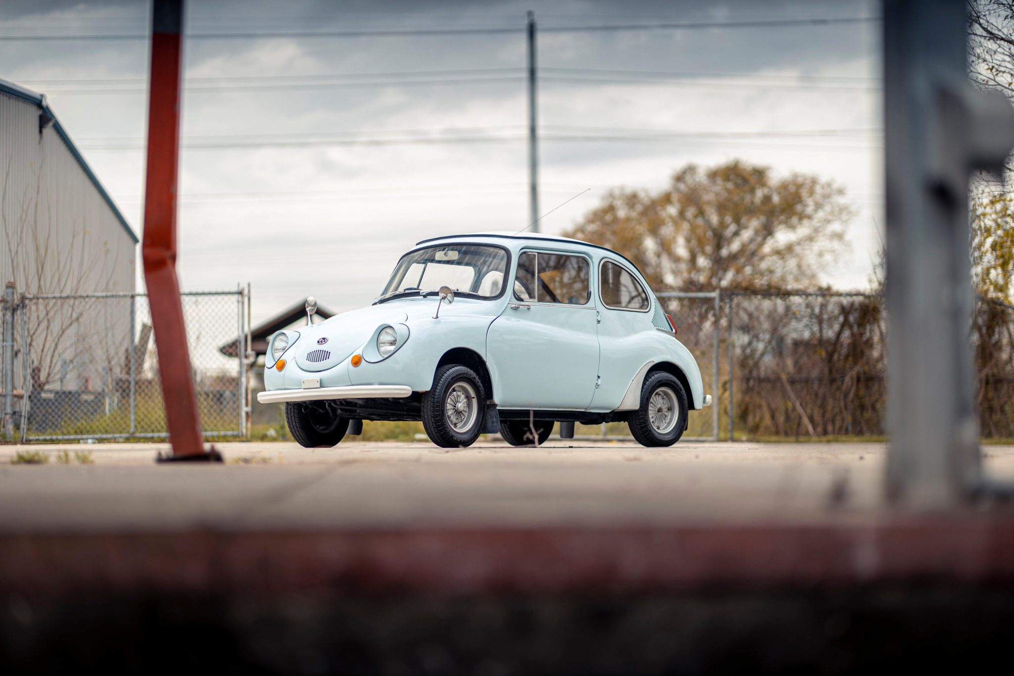 Крошечный кей-кар Subaru 360 1966 года с очень милой внешностью стал лотом  аукциона