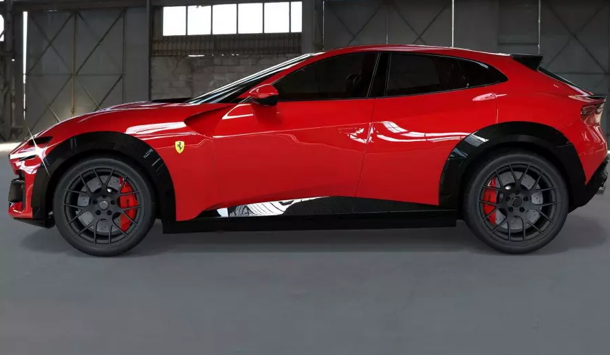 Новый кроссовер Ferrari получил первый тюнинг-кит