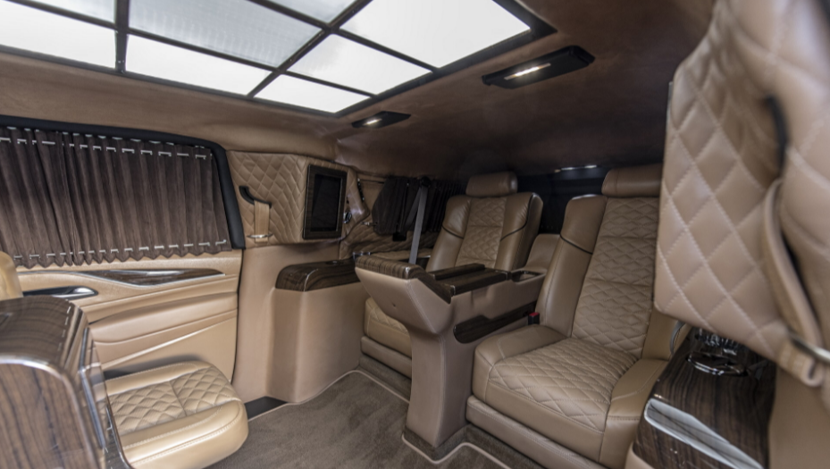 Новый роскошный внедорожник Cadillac Escalade оснастили бронёй класса В6 и VIP-салоном