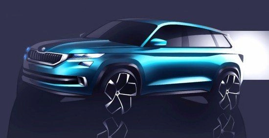 Skoda опубликовала очередную порцию тизеров VisionS Concept