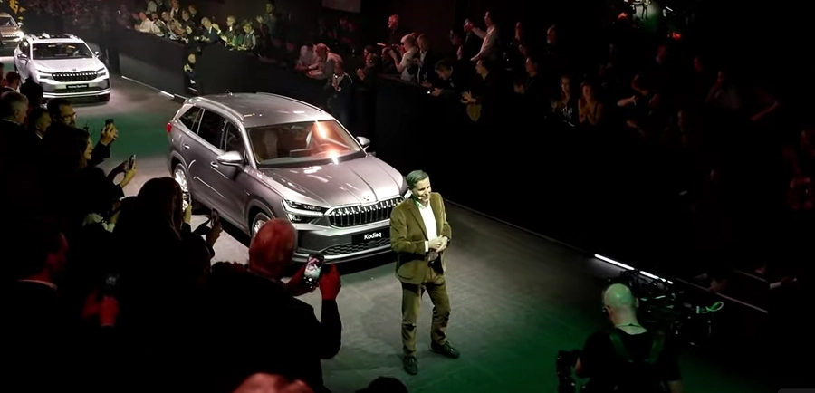 Skoda представила кроссовер Skoda Kodiaq 2024 года в онлайн трансляции