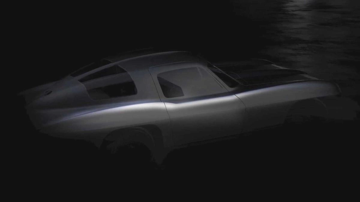 Электрический Chevy Corvette C2 EV показался на рендере Электрический Chevy Corvette C2 EV показался на рендере
