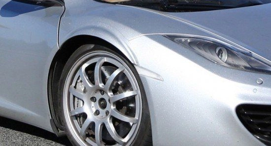 McLaren P13 поймали во время тестирования