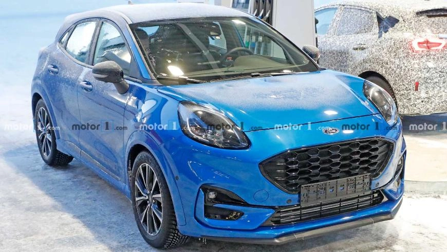 На тестах замечен высокопроизводительный кроссовер Ford Puma ST 