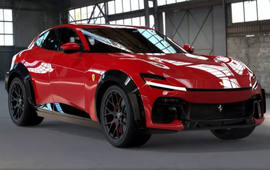 Новый кроссовер Ferrari получил первый тюнинг-кит
