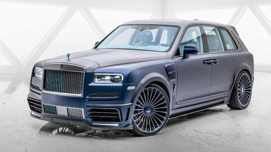 Это довольно странная версия роскошного Rolls-Royce Cullinan от ателье Mansory Это довольно странная версия роскошного Rolls-Royce Cullinan от ателье Mansory