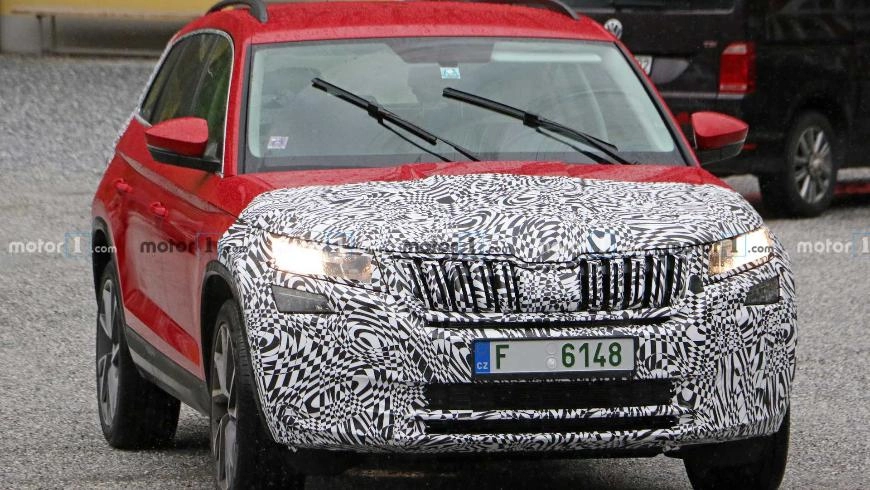 Skoda тестирует обновленную версию «заряженного» кроссовера Kodiaq RS 