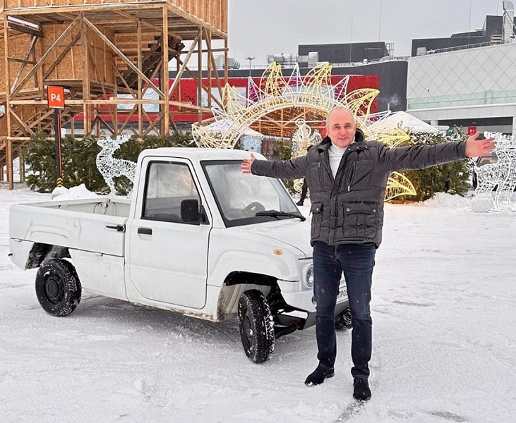 Компания Luaz Motors представила новый компактный электрический пикап Luaz Farmer