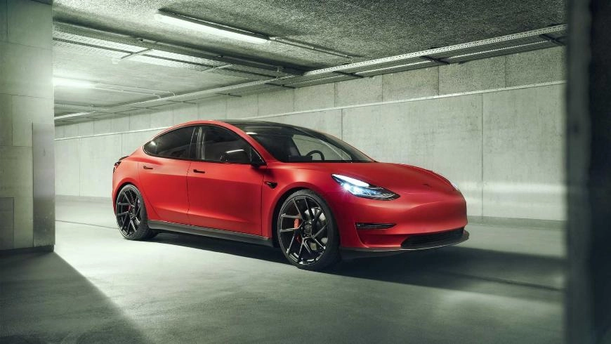 Tesla Model 3 получает мощный тюнинг от ателье Novitec Tesla Model 3 получает мощный тюнинг от ателье Novitec