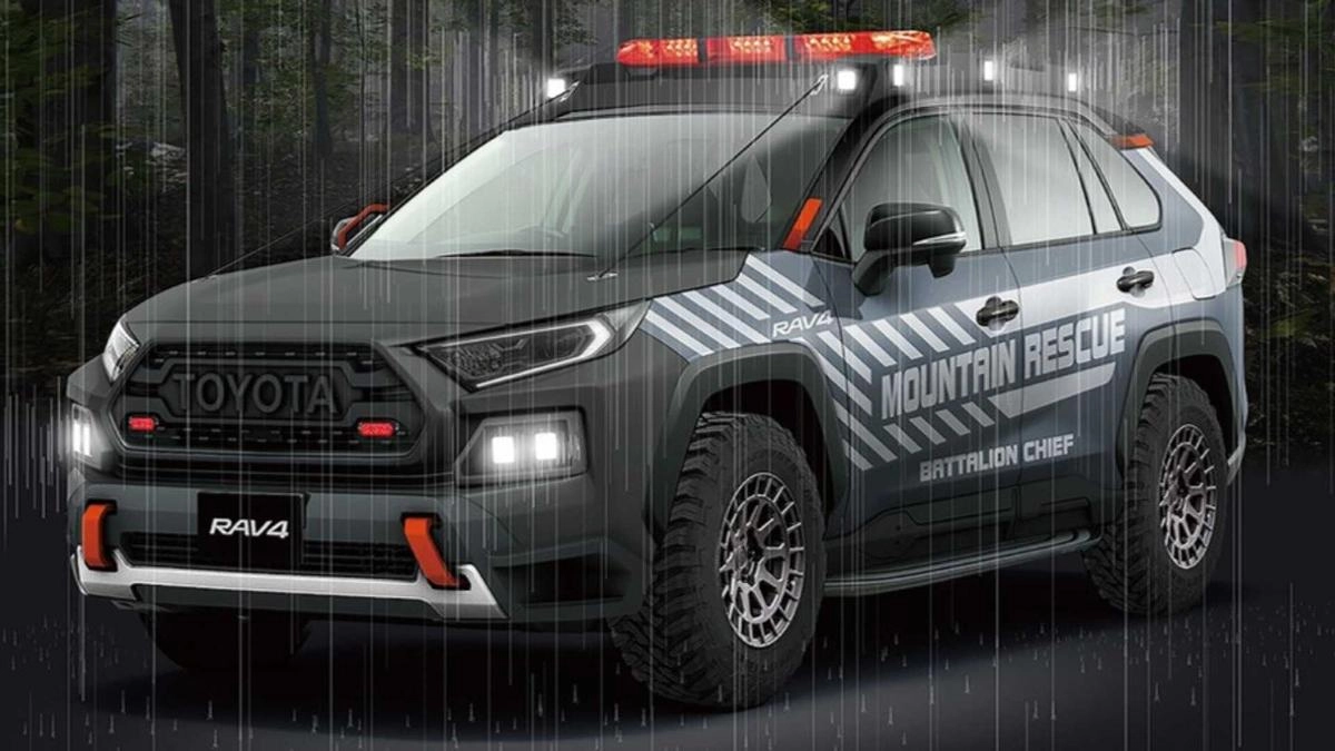Toyota RAV4 Mountain Rescue или внедорожный спасательный автомобиль 