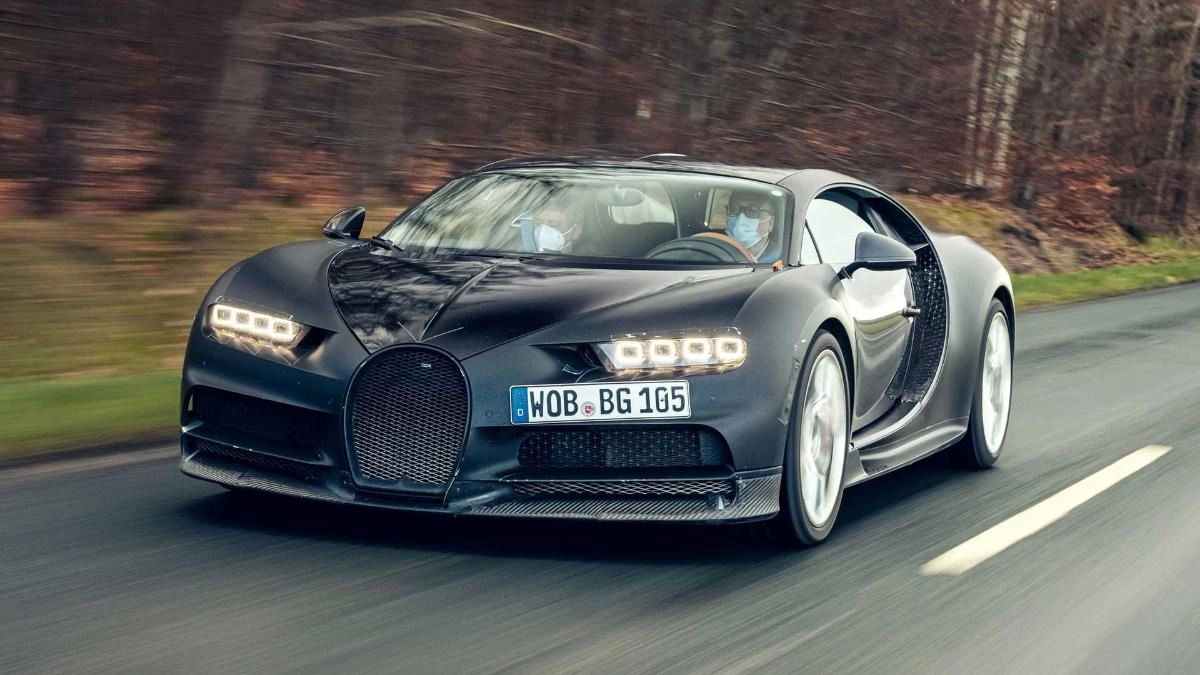 Тестовый прототип Bugatti Chiron 4-005 снят с эксплуатации Тестовый прототип Bugatti Chiron 4-005 снят с эксплуатации