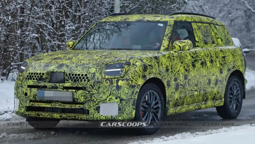 Новый MINI Countryman 2024 показали на шпионских фото в преддверии дебюта Новый MINI Countryman 2024 показали на шпионских фото в преддверии дебюта