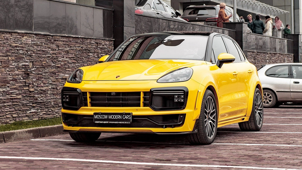 Русские парни первыми сделали обвес на Porsche Cayenne Е3 Русские парни первыми сделали обвес на Porsche Cayenne Е3
