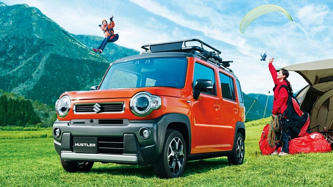 Автосалоны РФ начали продажи новых и подержанных хэтчбеков Suzuki Hustler дешевле LADA Granta