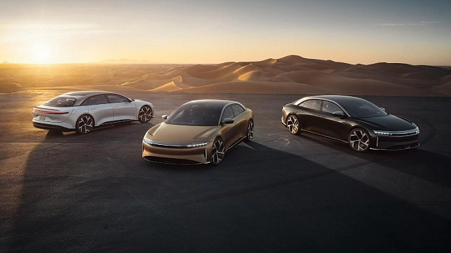 Lucid не видит серьезного соперника в Tesla