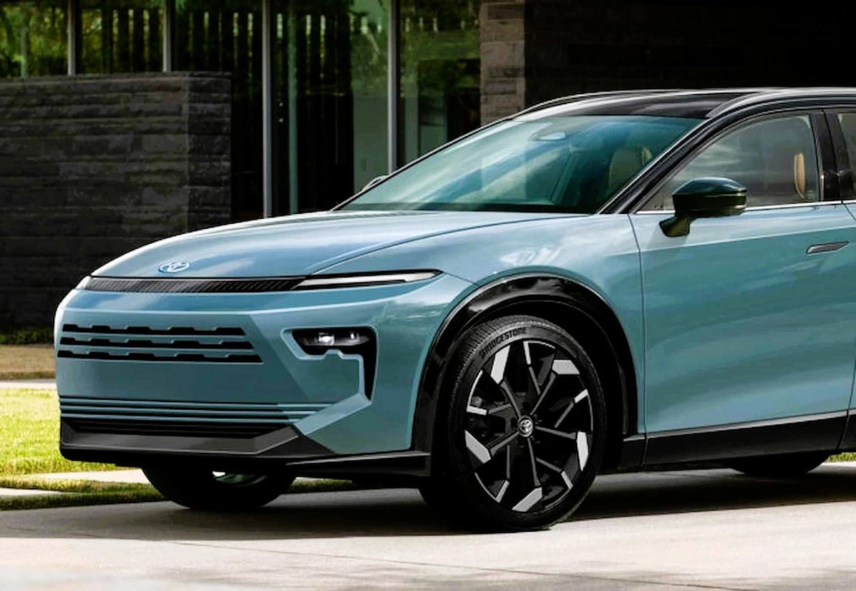 Автолюбителям показали реалистичные изображения Toyota Harrier нового поколения