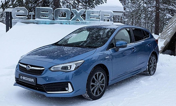 Subaru рассекретила гибридную версию Impreza e-Boxer