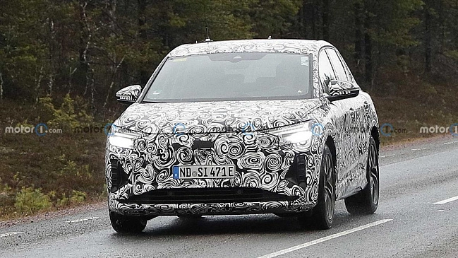 Прототип электрического Audi Q4 E-Tron замечен в Швеции