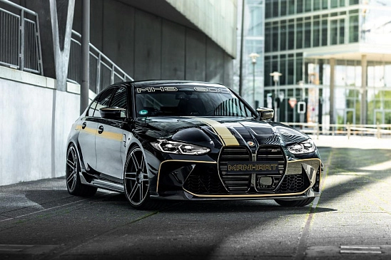 Тюнеры Manhart представили BMW M3 Competition MH3 600 с «золотом» и 626 л.с.