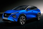 Первые изображения серийного Nissan Ariya показали в Сети