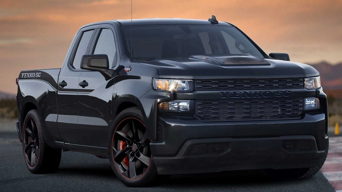 Ателье SVE модернизировало пикап Chevrolet Silverado 