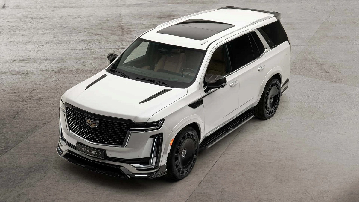 Тюнинг-ателье Mansory переделало Cadillac Escalade в брутальный внедорожник с большими колесами Тюнинг-ателье Mansory переделало Cadillac Escalade в брутальный внедорожник с большими колесами