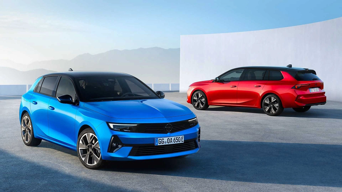 Компания Vauxhall представила новую модель электромобиля Astra Electric 2023 года