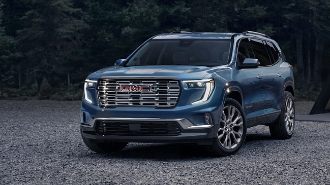 GMC представил обновленный кроссовер GMC Acadia 2024 модельного года