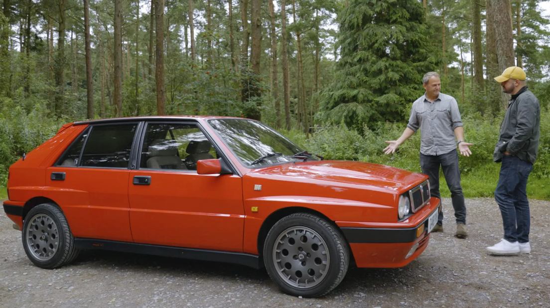 Стиг из Top Gear приобрел один из самых знаковых хэтчбеков всех времен - Lancia Delta Integrale