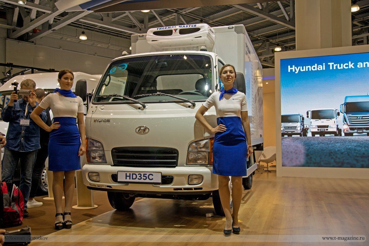 В России стартовали продажи грузовика Hyundai HD35 City 