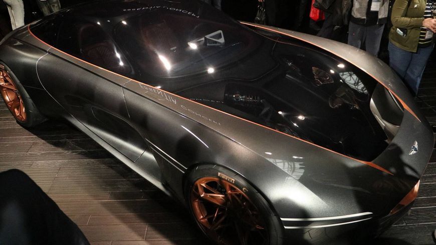 Genesis показала новую версию концептуальной модели купе Essentia