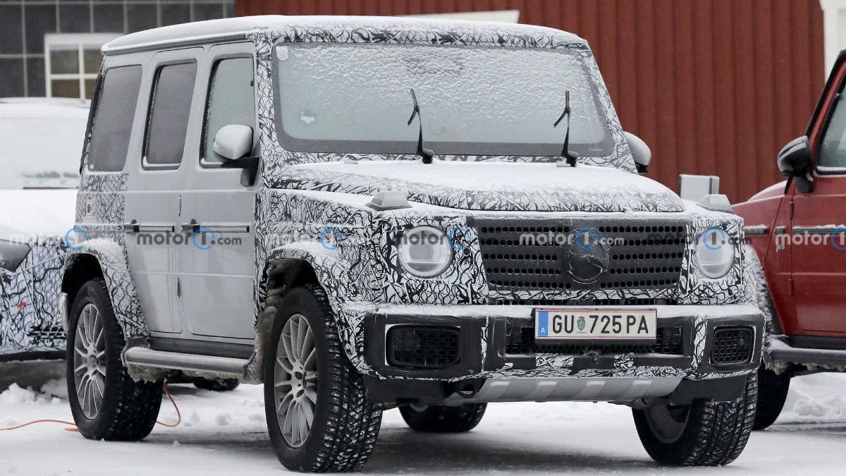 Опубликованы фотографии электрического внедорожника Mercedes-Benz EQG