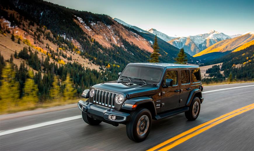 Появились подробности о новых версиях внедорожника Jeep Wrangler