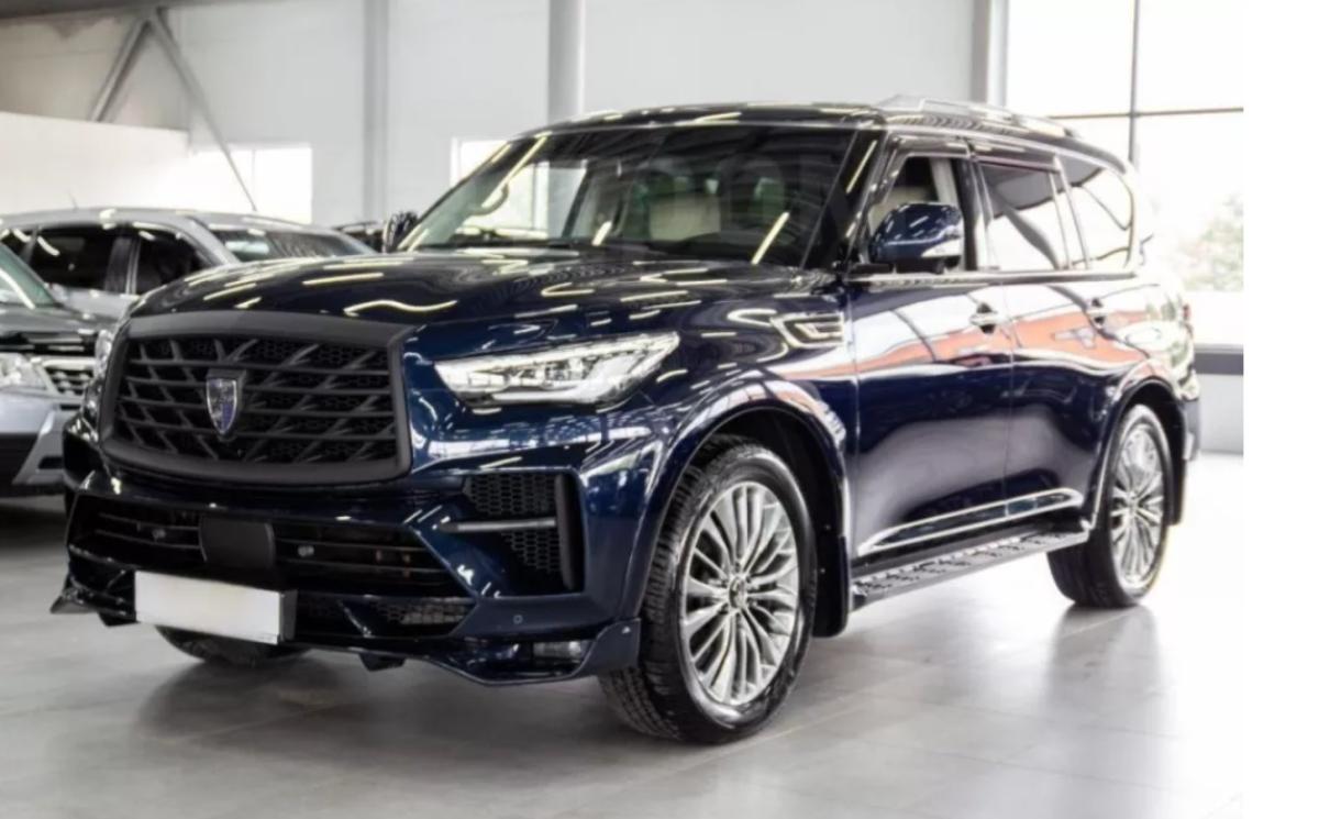 В России продают мощный Infiniti QX80 с богатым оснащением 