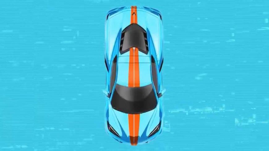 Chevy представила тизер спортивного купе Corvette 2021 года