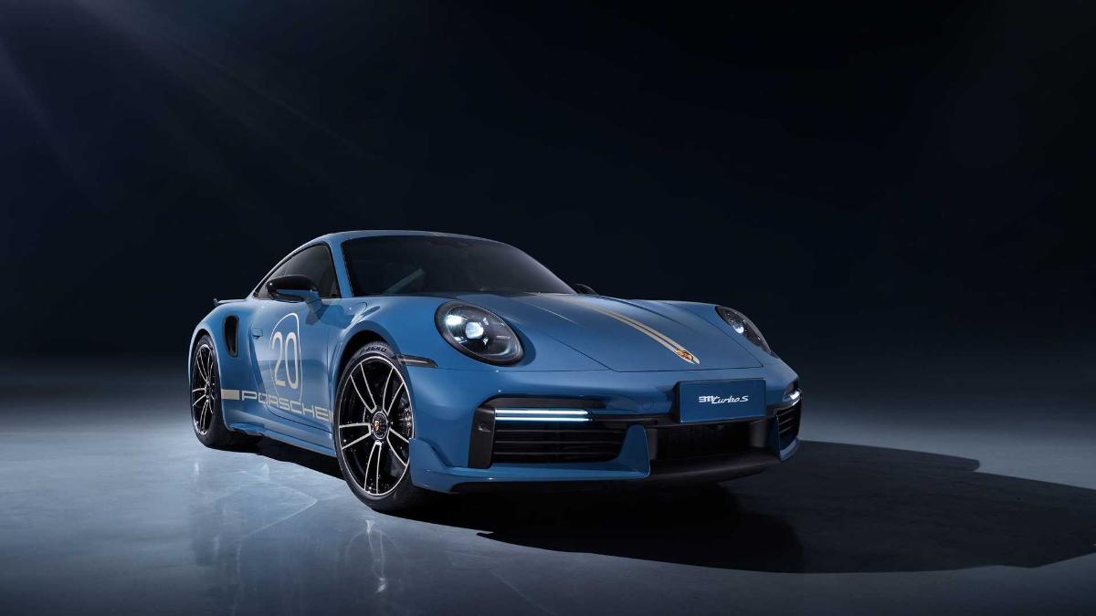 Porsche отметила 20-летие своего существования в Китае выпуском 911 Turbo S  Anniversary Edition