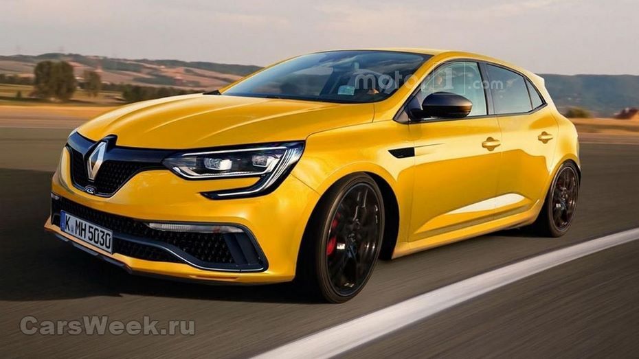 Новый Megane R.S. будет оборудован полноуправляемым шасси