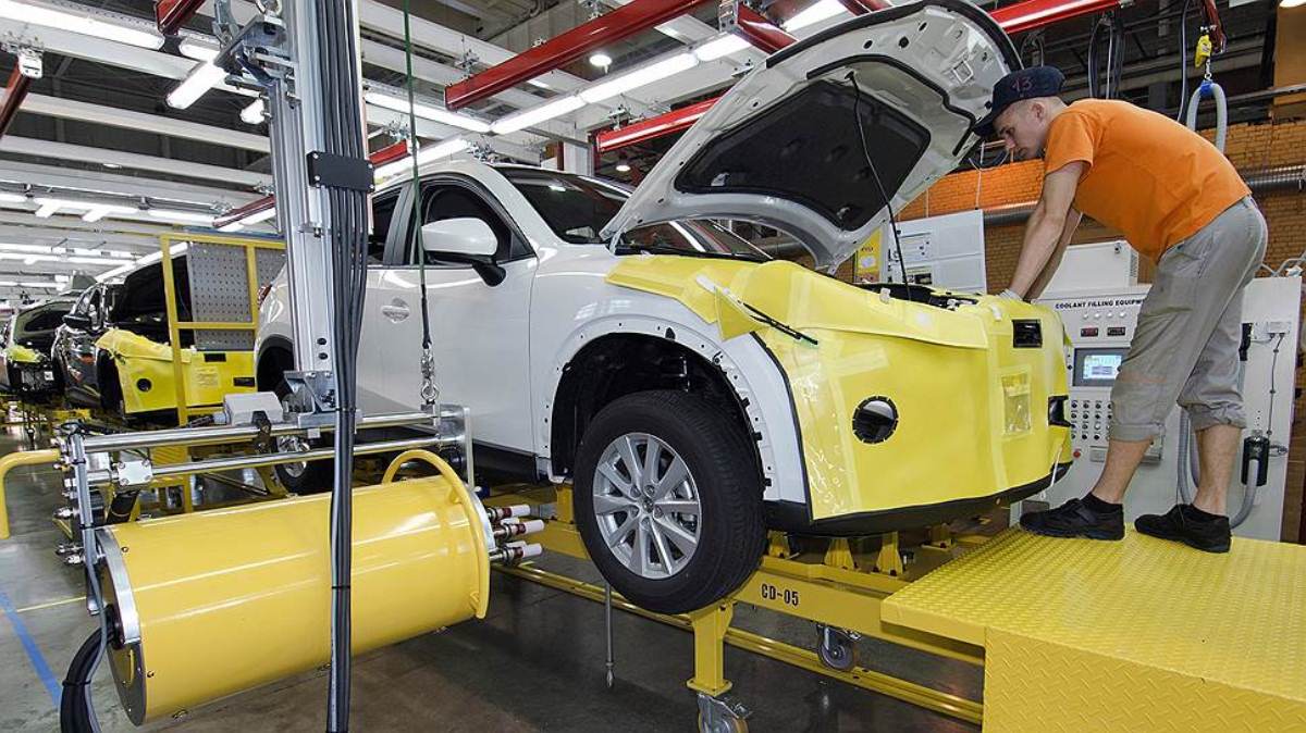 Завод Mazda в РФ в 2020 году выпустил больше 27 000 автомобилей