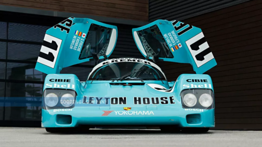Porsche 962C 1987 года от Kremer Racing дороже 1 млн долларов выставили на аукцион 