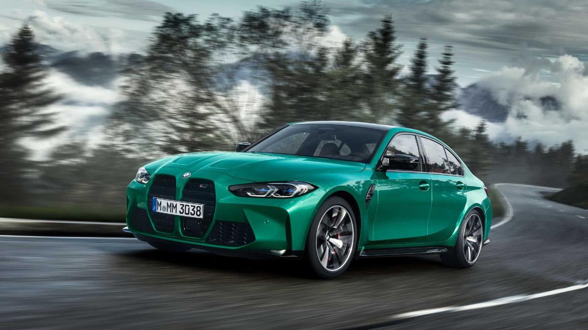 BMW m3 g80 Urban Green