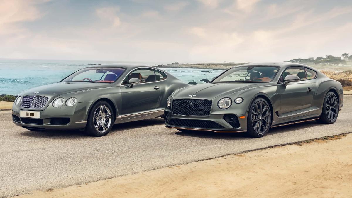 Компания Bentley представила классическое исполнение Bentley Continental GT  Speed